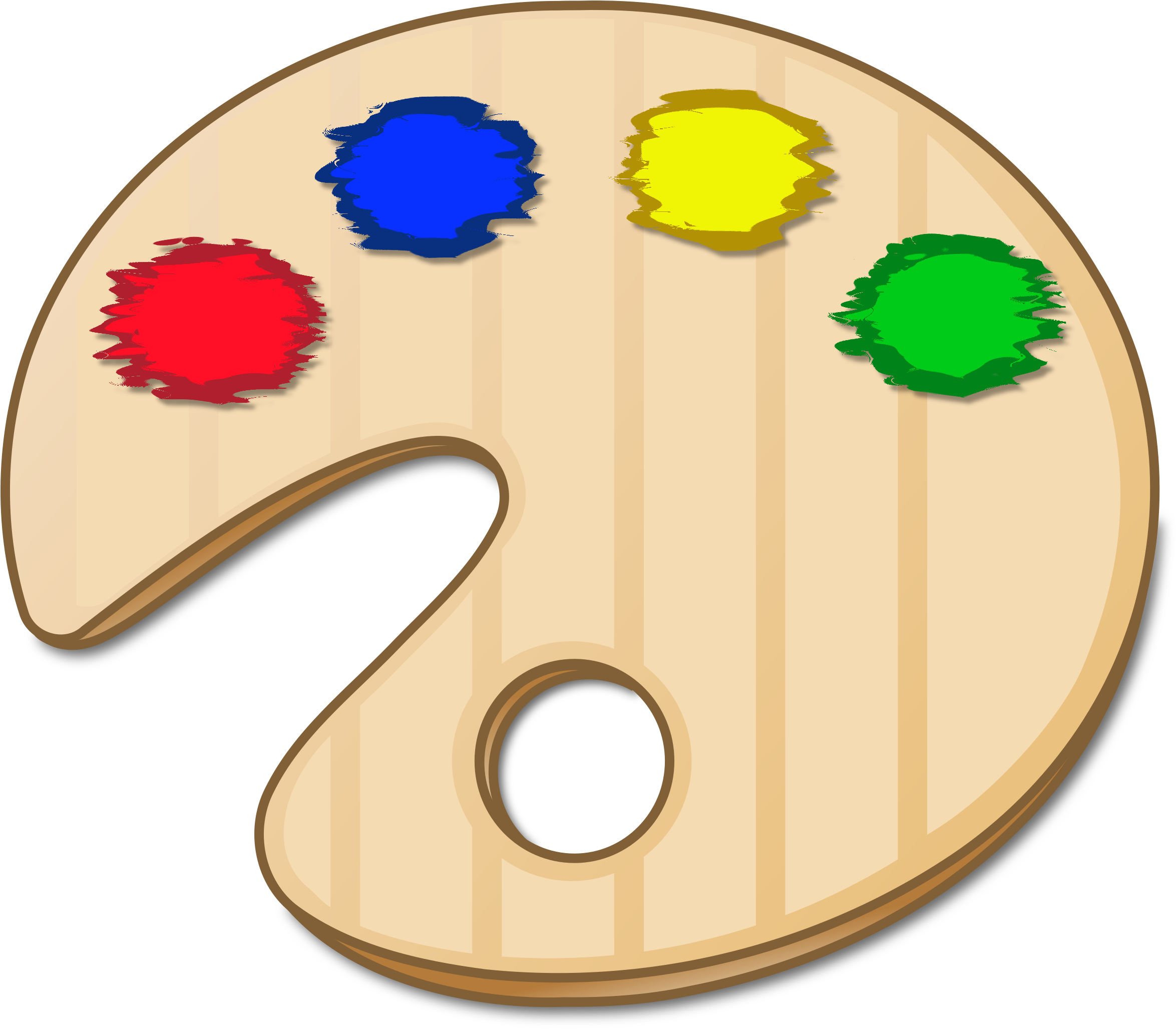 Art-160940 960 - Paint Clipart No Background (2400x2063)