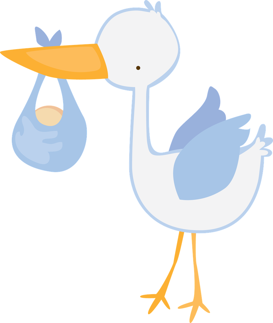 ✿⁀ ϦᎯϧy ‿✿⁀ - Cigueña Baby Shower Niño (1353x1600)