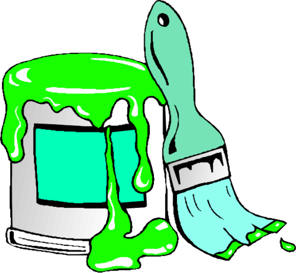 Paint Can Clipart Image - Paint Can Clip Art (600x553)