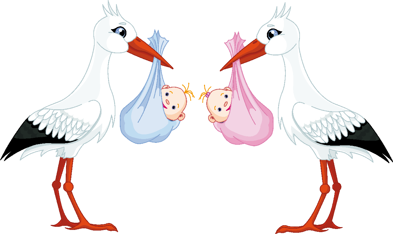 White Stork Infant Clip Art - Stork Carrying Baby (1250x747)