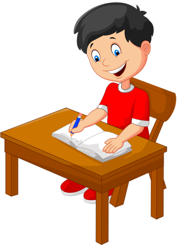 157 [ïðåîáðàçîâàííûé] Øêîëà Clip Art, School - Writing Vector (361x500)