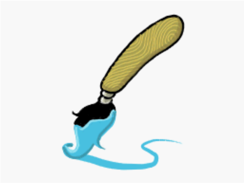 Paint Brush Clip Art Png - Painting (900x675)