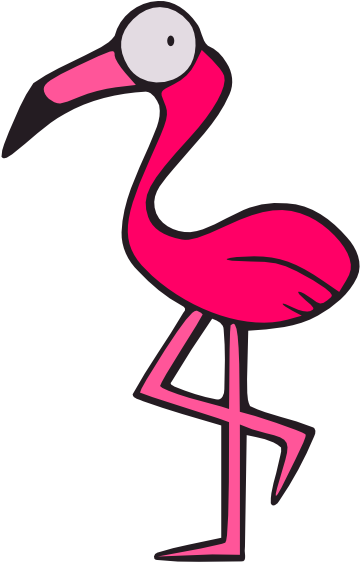 Club Tropicana, Svg File, Snail, Silhouette Cameo, - Greater Flamingo (744x1052)