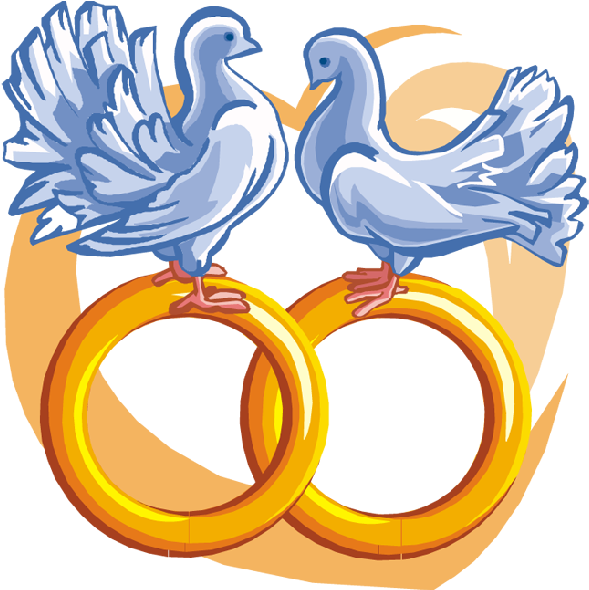 Wedding Rings Clip Art Images - Символ Семьи (600x600)