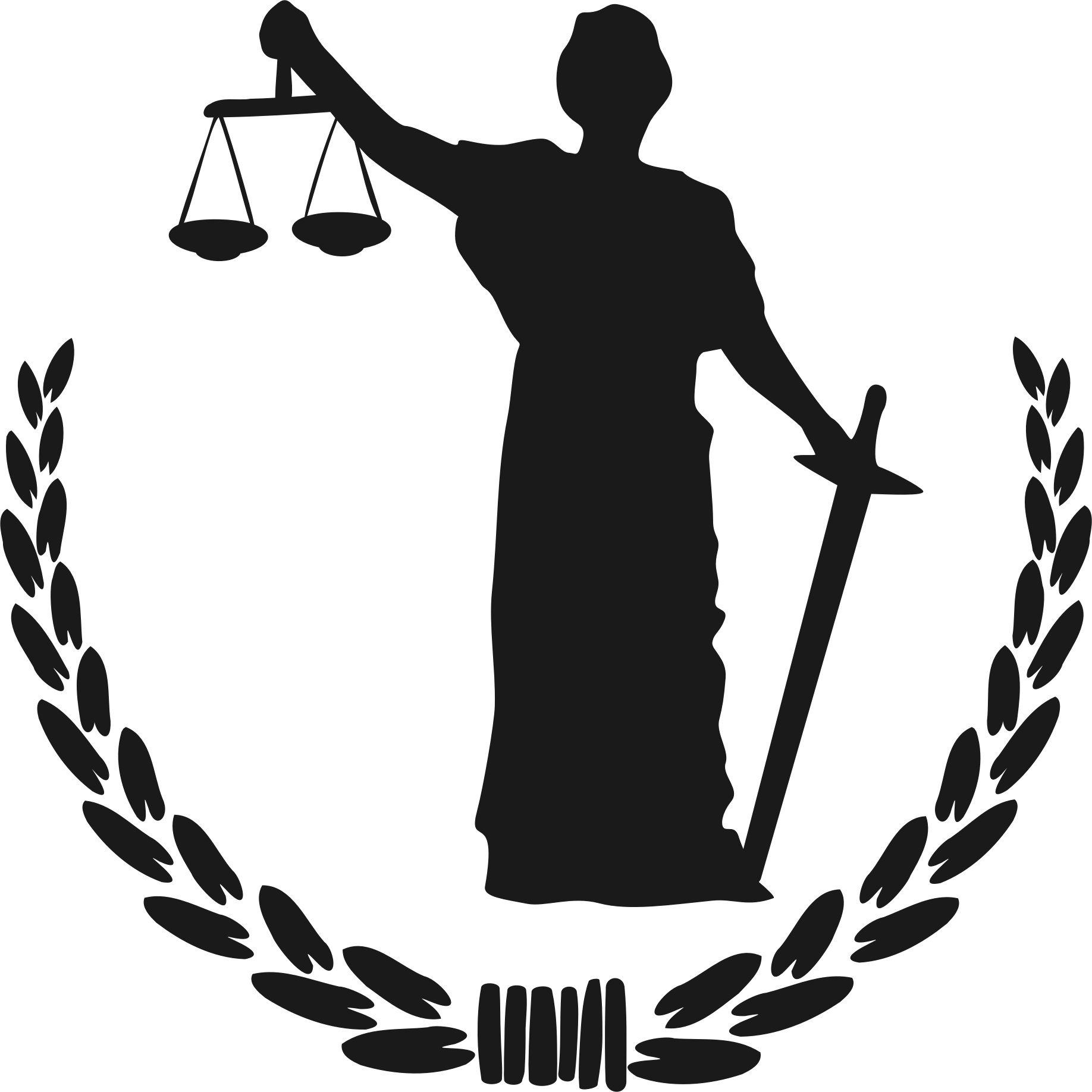 Justicia - Diosa De La Justicia Png - (1836x1836) Png Clipart Download