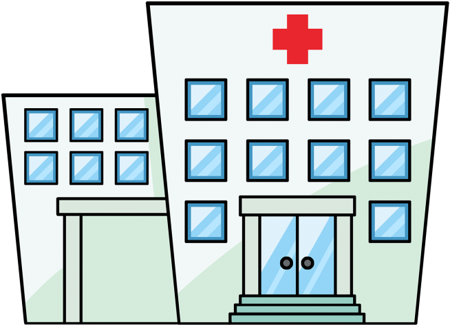 Uncategorized Building Clip Art Biezumd Office Excellent - Hospital Clipart Png (728x546)