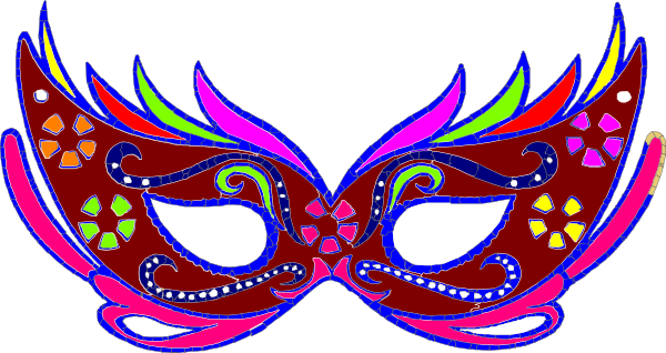 Masquerade Clipart (600x318)