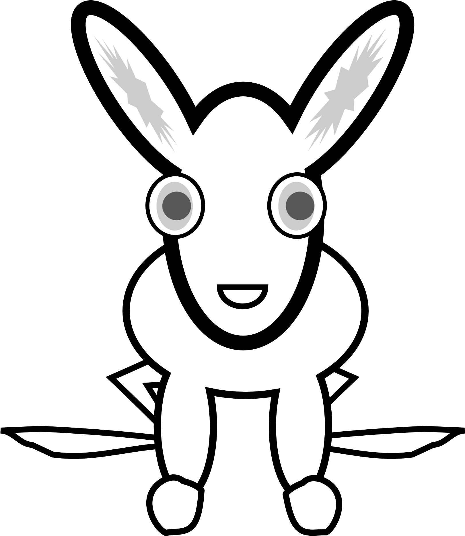 Free Black Auction Cliparts, Download Free Clip Art, - Animale Stilizate (1979x2027)