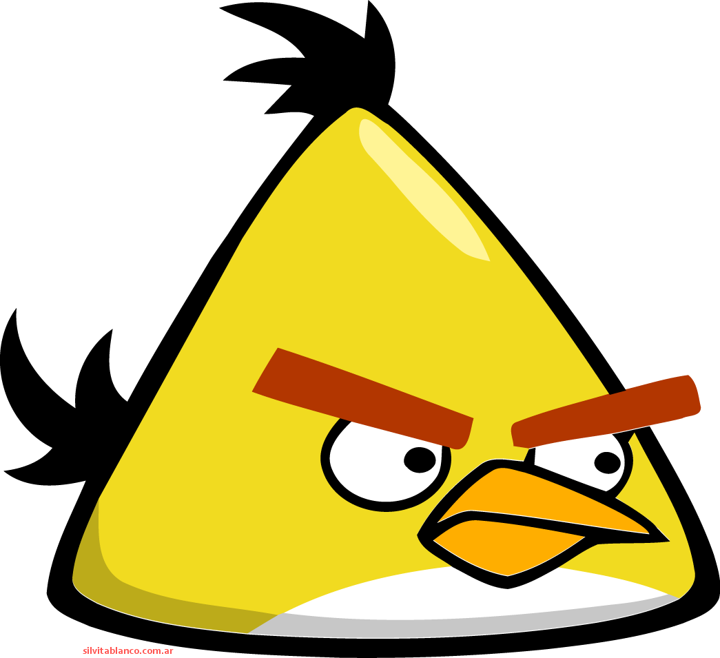 Angry Bird Yellow Icon - Angry Birds Yellow Bird (1045x955)