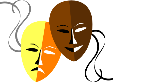Drama Mask Black And White (600x326)