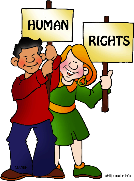 They Have Rights Under The Law - Human Rights Clipart (502x661)
