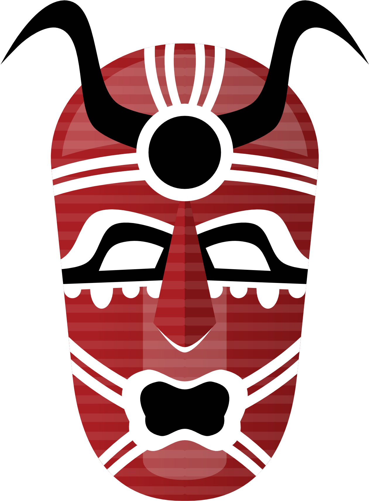 Traditional African Masks T-shirt Clip Art - Heart Of Darkness Ebook (1969x1969)