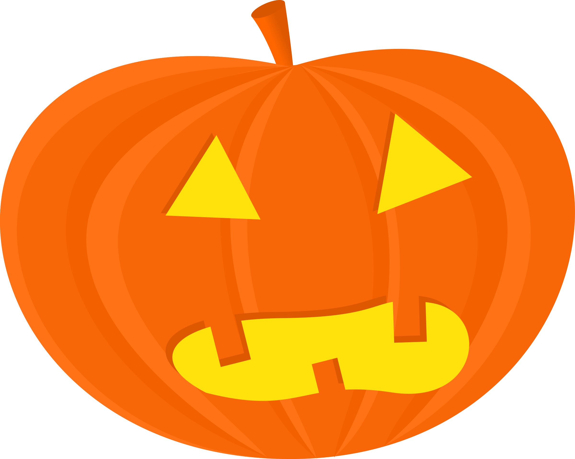 Halloween Pumpkins Clipart Clip Art - Jack O Lantern Clipart (2400x1915)