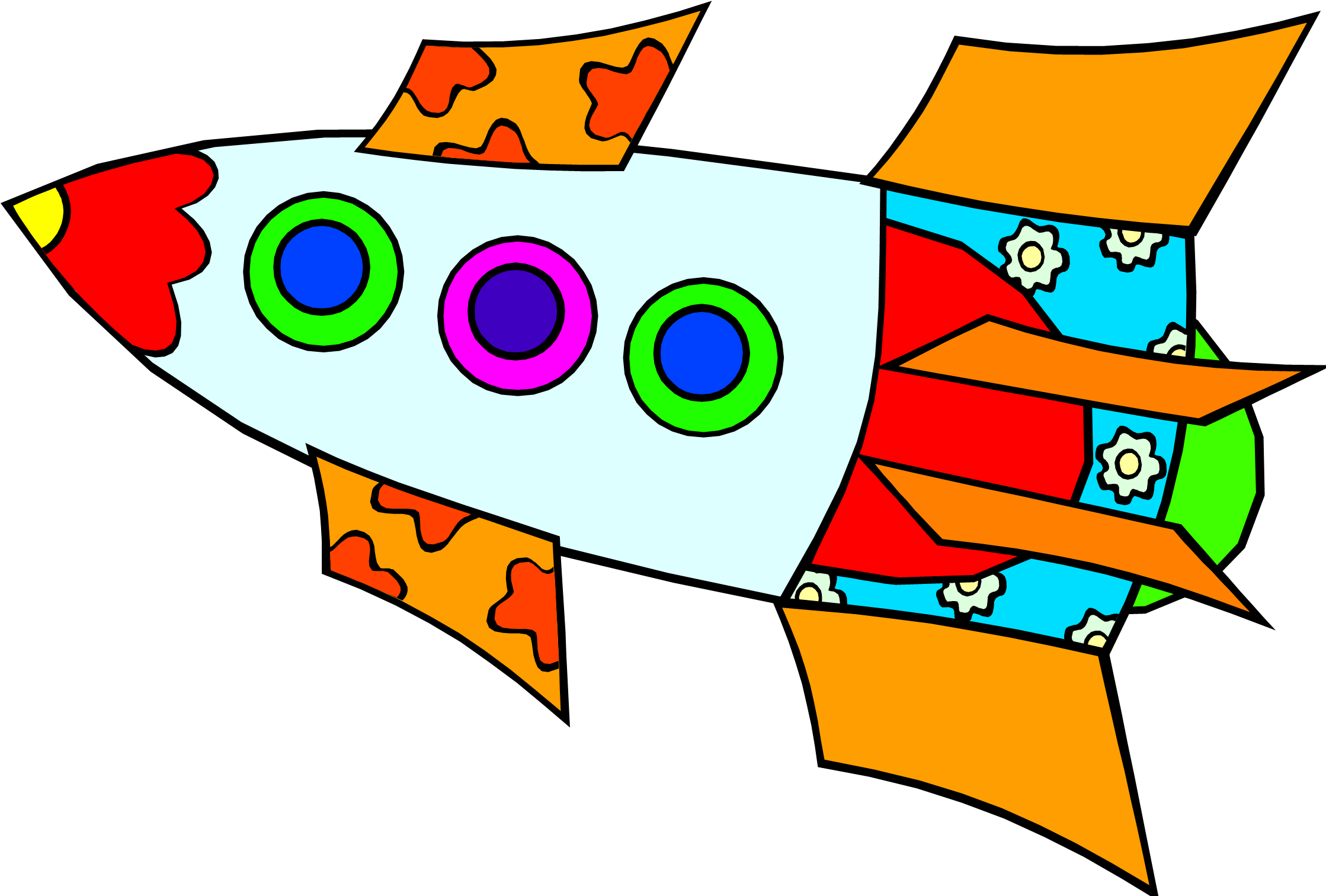 Rocket Clipart For Kids Clipartfest - Rocket Drawing For Kids (2271x1533)