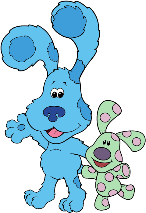 Blues Clues Clip Art - Blues Room Blue Clues (500x711)