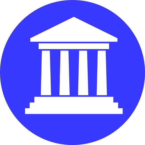 Government Buildings Clipart - Portrait Of A Man (600x600)