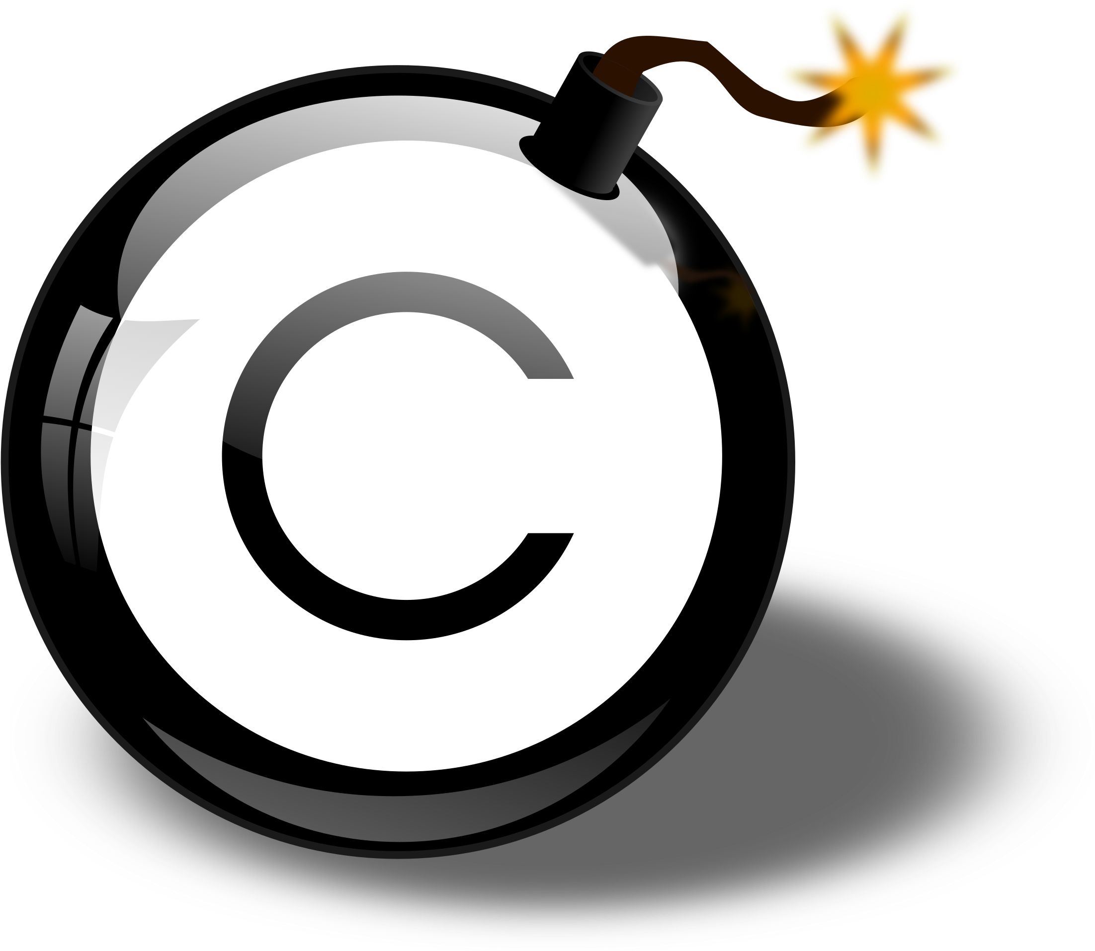 Copyright Clipart Illustration - Denial-of-service Attack (2400x2400)