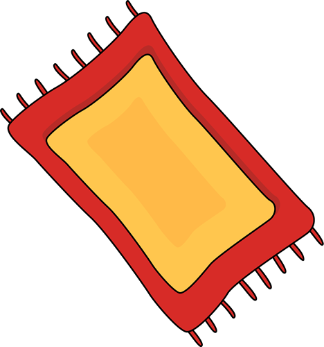 Red Rug Clip Art - Goat In The Rug Activities (468x500)