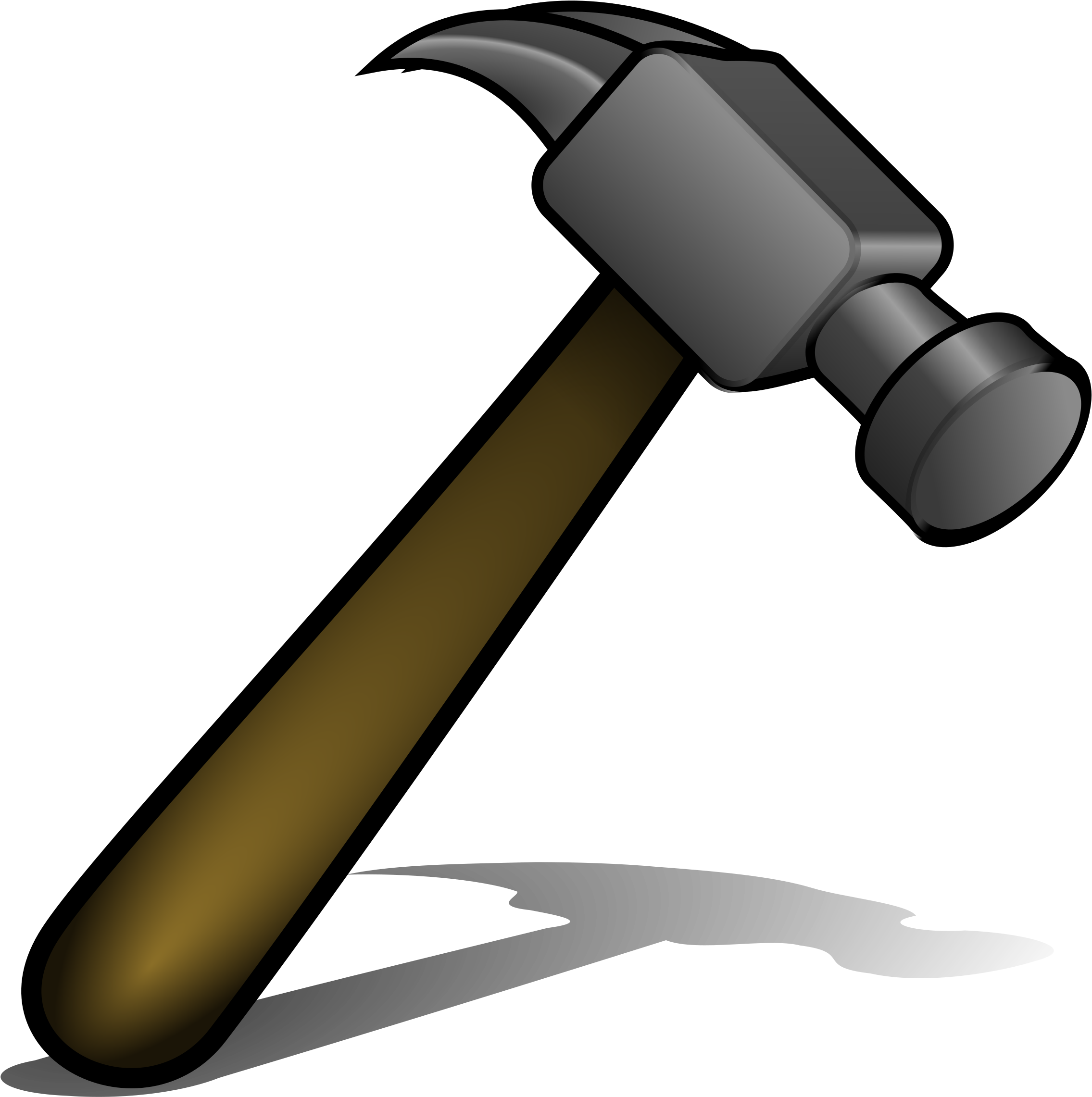 Clip Art Hammer - Carpenter Tools Clip Art (2379x2400)