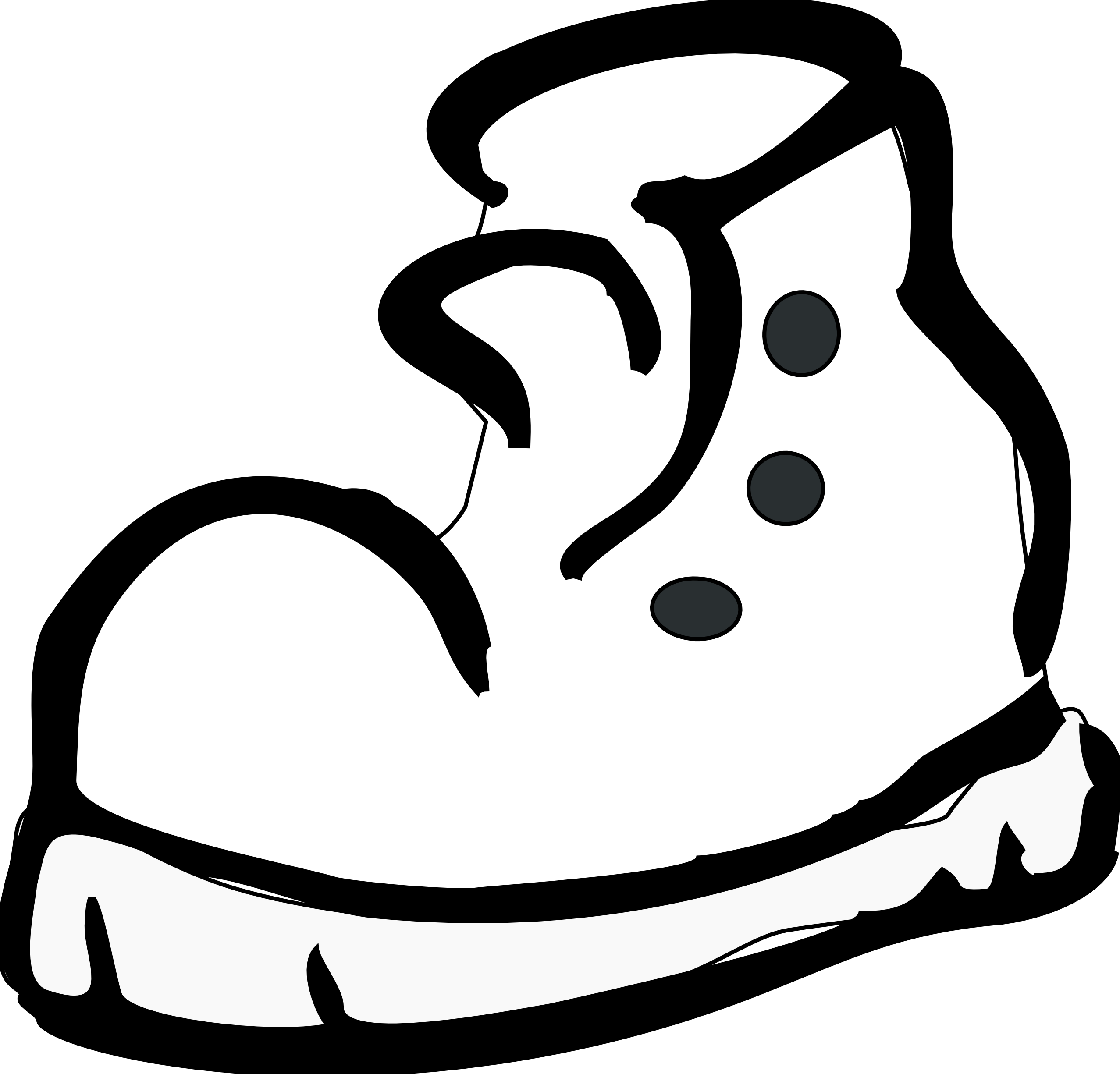 Shoes In Black And White (2555x2451)