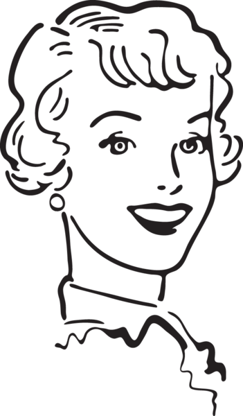 Vector Eps Clipart, Woman Copyright - Vector Eps Clipart, Woman Copyright (351x600)