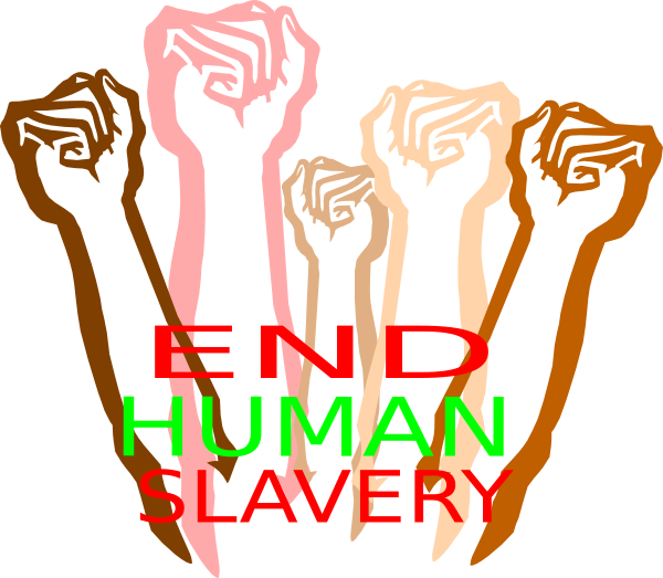 Trafficking - Clipart - End Slavery Clipart (600x523)