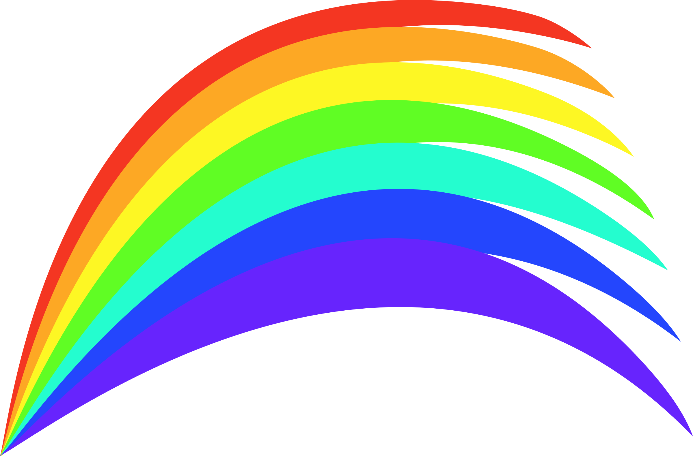 Rainbow - Rainbow Clip Art (2400x1581)