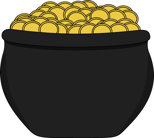 Obsession Pot Of Gold Pics Picture Clip Art Image - Pot Of Gold Clip Art (500x447)