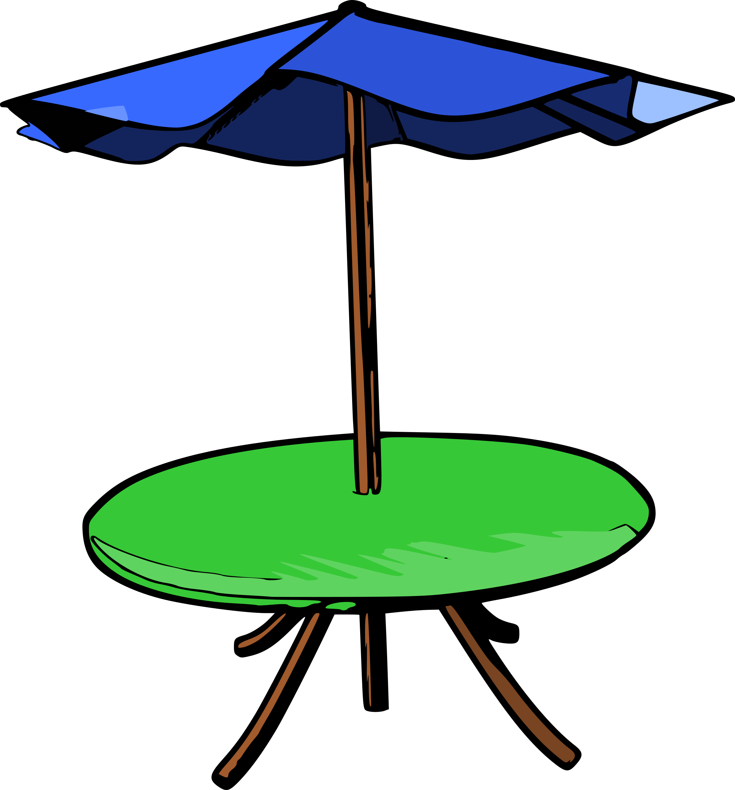 Umbrella Clipart Images Unblocked - Patio Table Clipart (2400x2578)