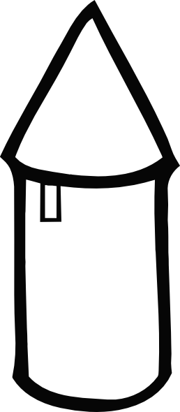 Silo Clip Art - Silo Clipart (258x590)