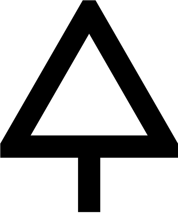 Court Law Map Symbols Japanese Legal Justice - Forest Symbol On A Map (576x720)