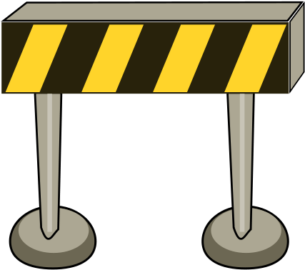 Barrier Clipart - Barrier Clip Art (504x474)