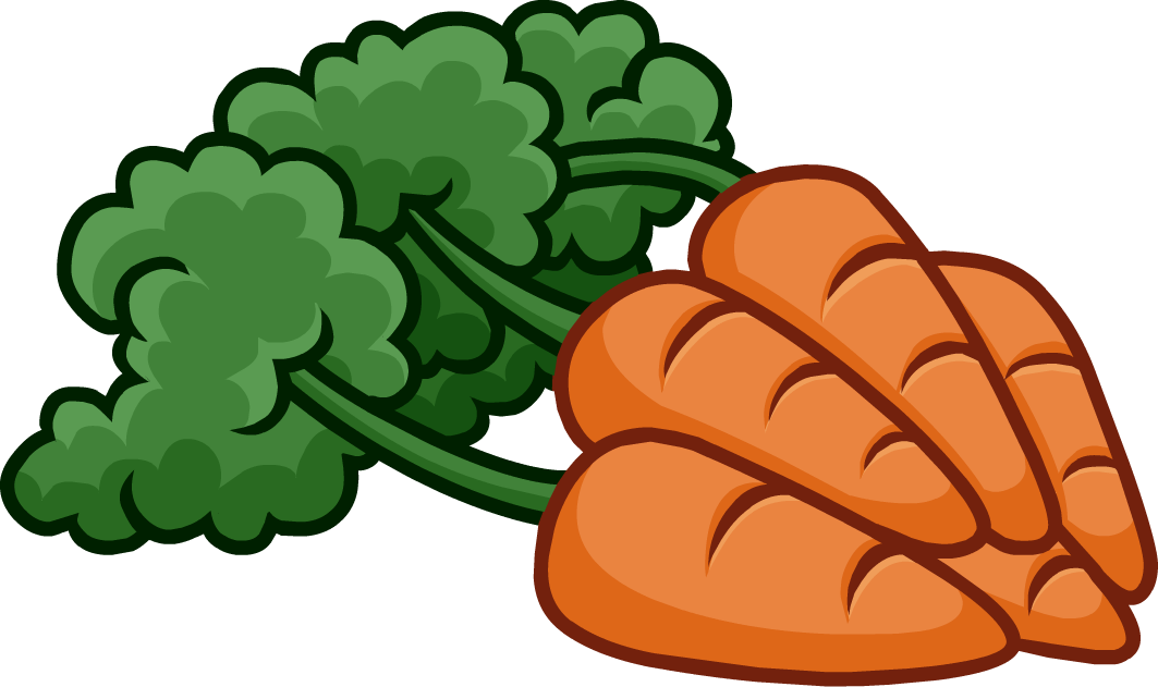 Carrot Bunch Clipart - Carrot Clipart (1063x631)