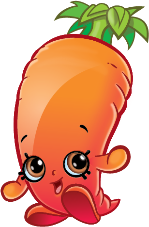 Karen Carrot Art - Shopkins Carrot (577x496)