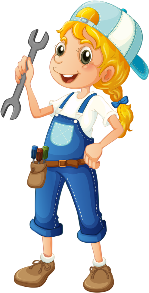 Personnages, Illustration, Individu, Personne, Gens - Professions Clipart (577x1024)
