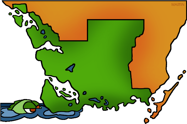 Famous Landmarks Of Florida The Everglades - Everglades Clipart (648x432)