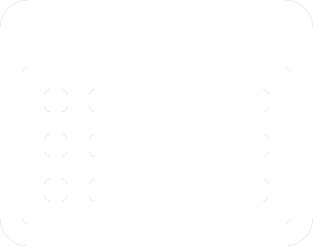 Icon Gridview White Png (448x352)