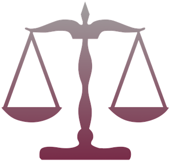 Justice Scale Scales Of Justice Judge Law - Scales Of Justice Clip Art (358x340)