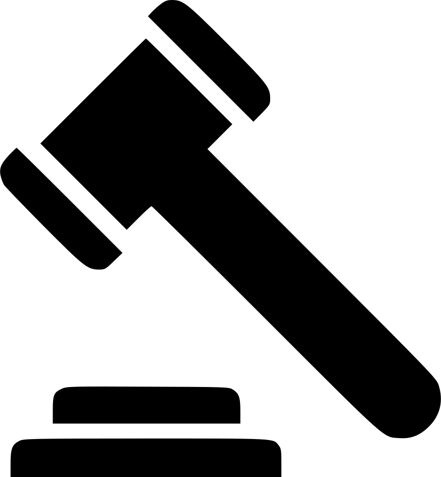Law Gavel Svg Png Icon Free Download - Gavel Png (906x980)