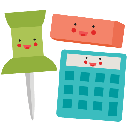 Discover Ideas About Clip Art School - Cute School Supplies Clipart (432x432)