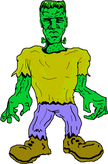Cute Frankenstein Clipart Clip Art Is Kid - Frankenstein Monster Clipart (600x600)