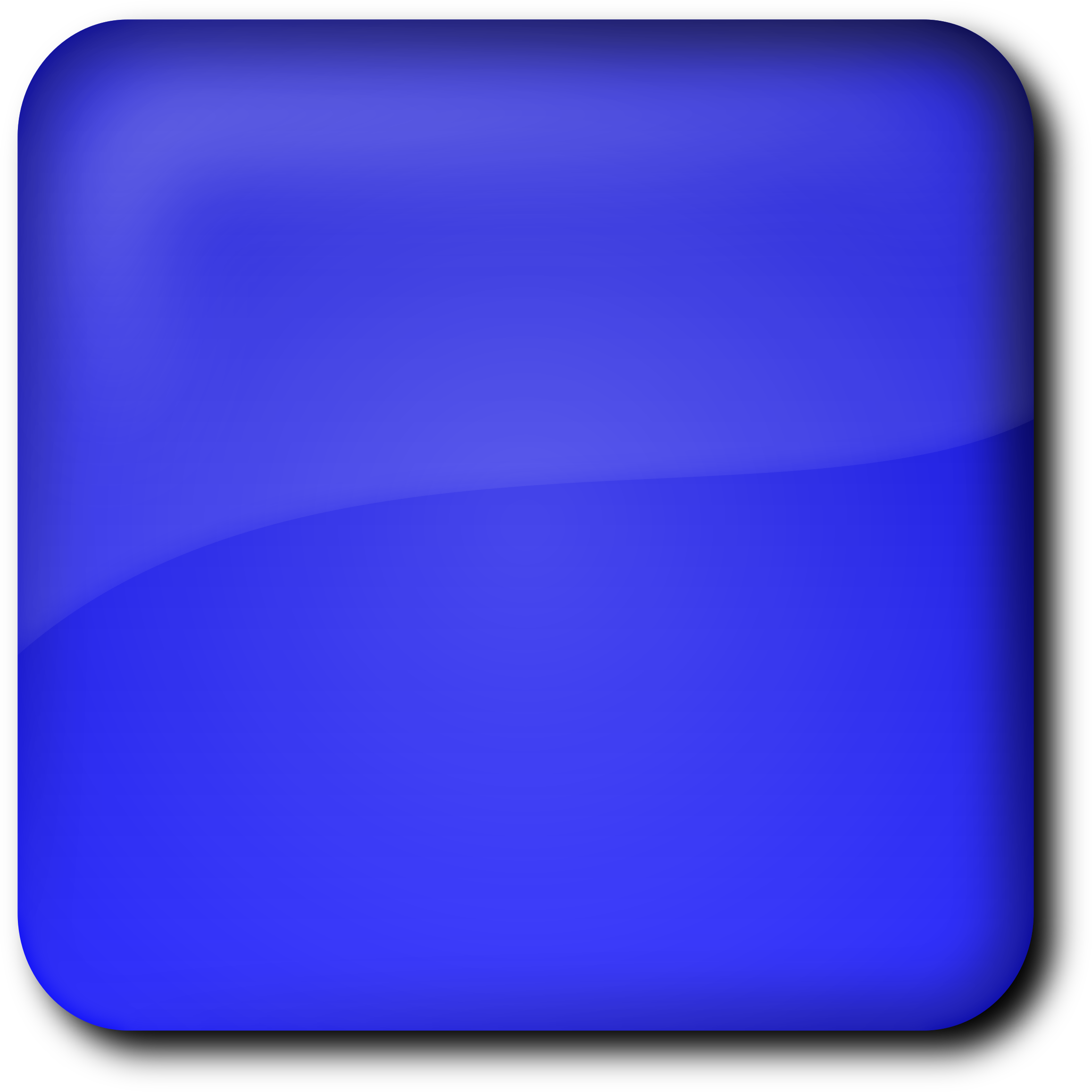 Custom Clip Art Download - Square Blue Clipart (2400x2400)