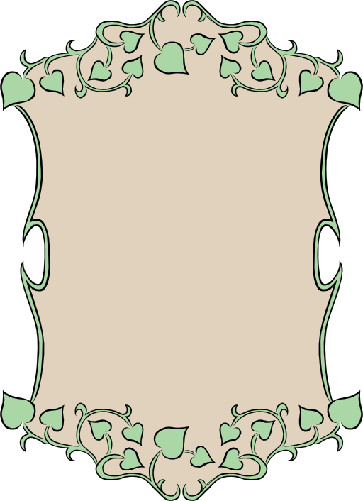 Garden Sign Ivy Border Clipart - Onion Garden Sign (512x706)