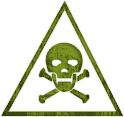 Warning Poison Icon Icons Etc - Poisoning Animated (512x512)