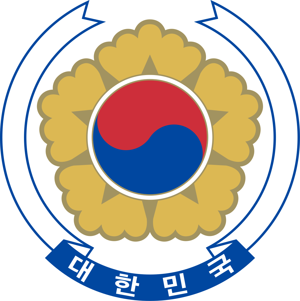 Emblem Of South Korea Svg (2000x2006)