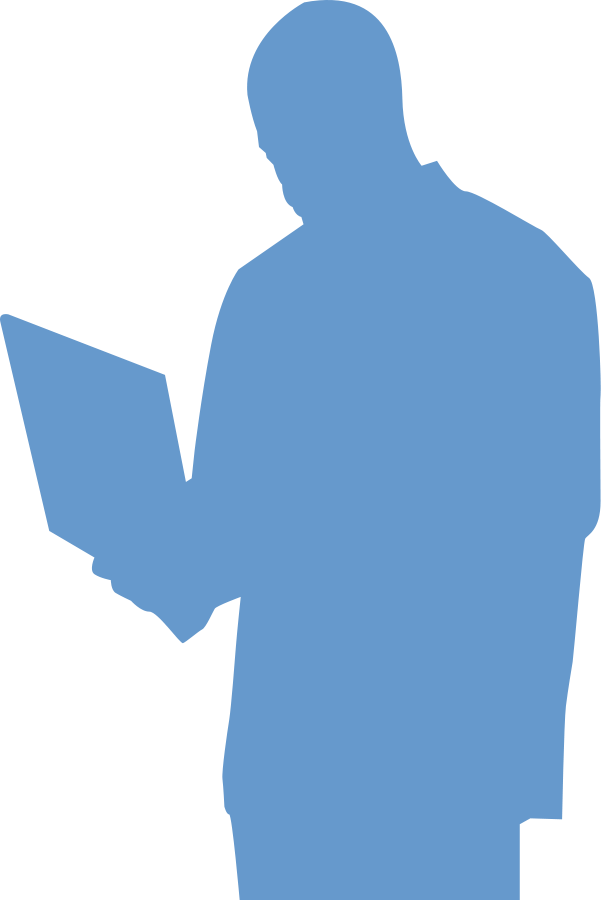 This Free Clip Arts Design Of Boy Laptop Working - Clipart Person With Laptop (604x900)