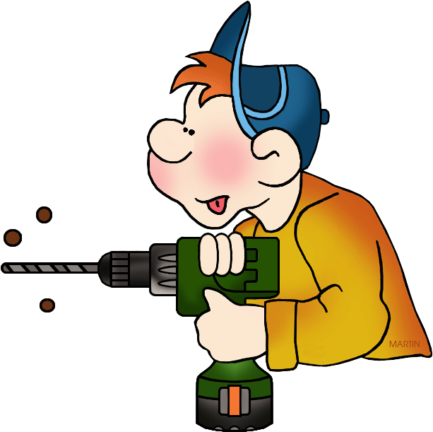 Carpenter Clipart - Phillip Martin Clipart Construction (1024x1024)