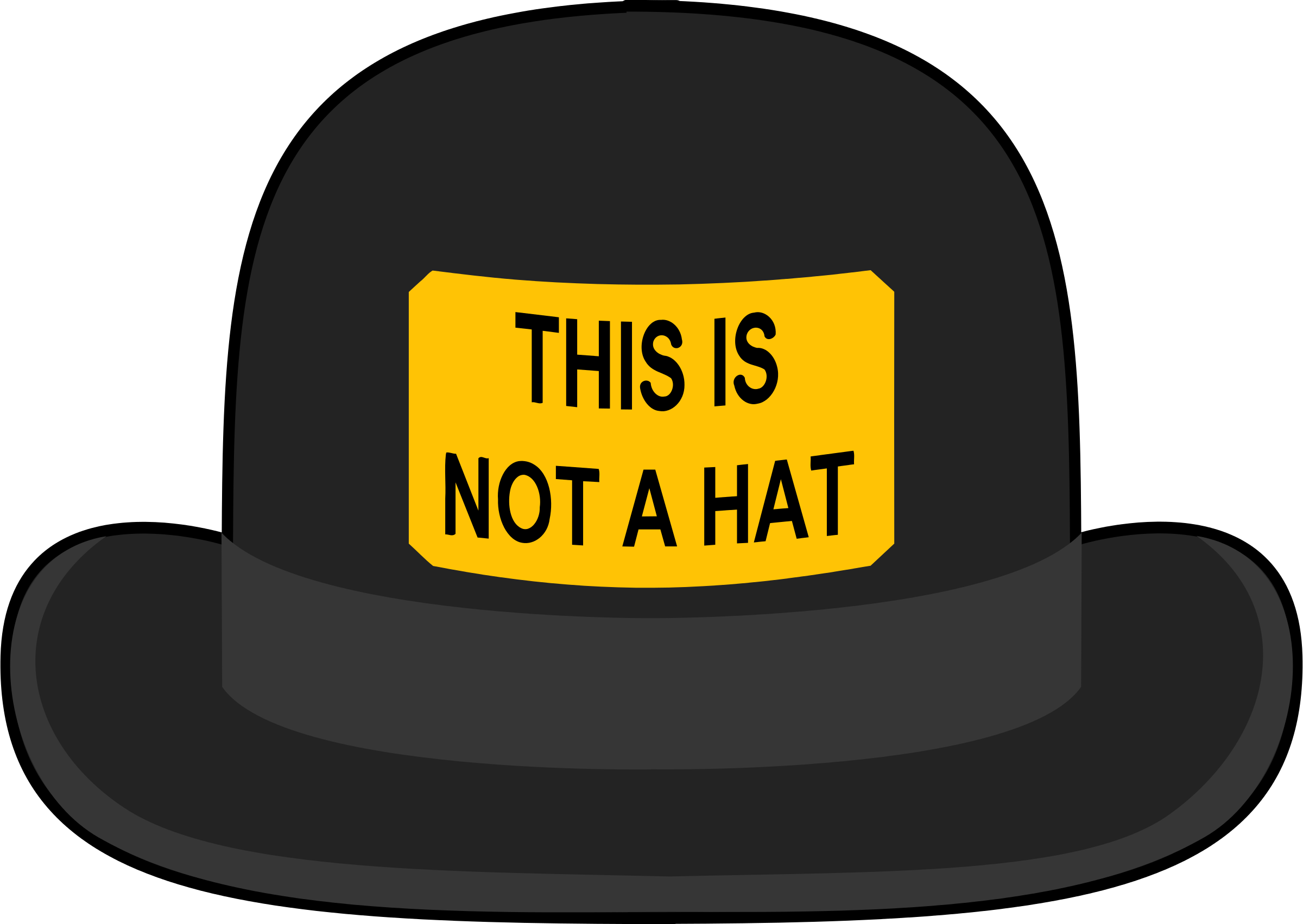 Bowler - Bowler Hat Clipart Png (2400x1703)