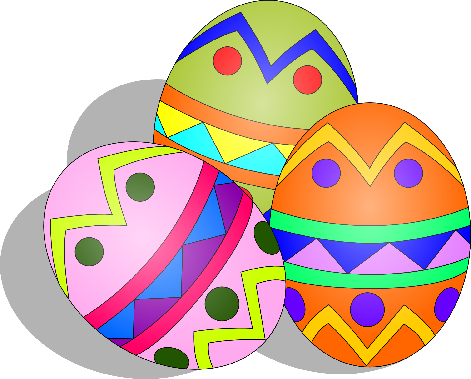 Easter Eggs Easteregg Easter Scallywag - Easter Eggs Clipart (1979x1592)