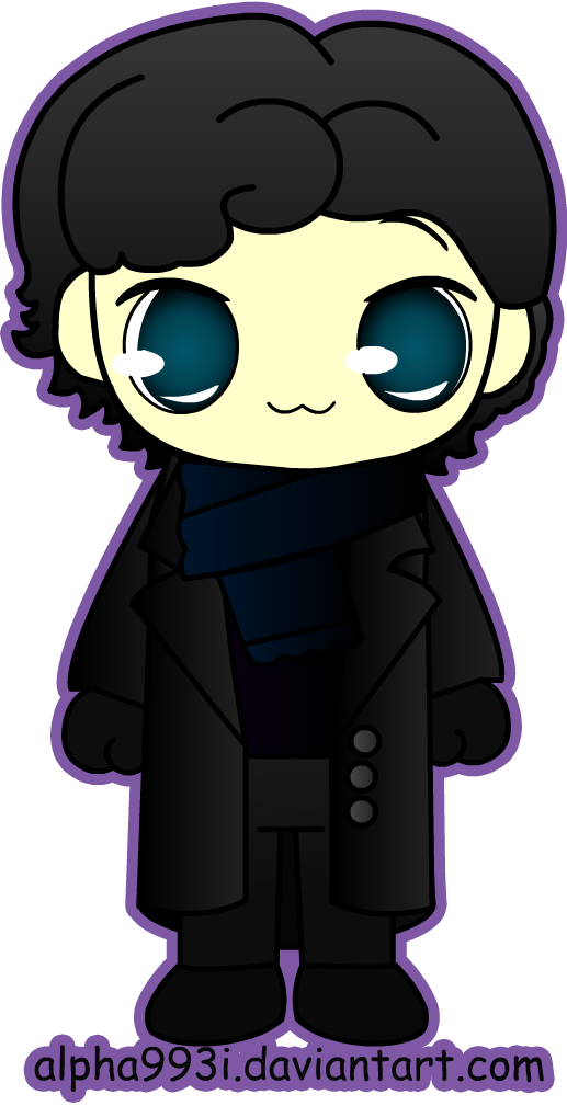 Chibi Sherlock Holmes By Alpha993i - February 6 (517x1009)
